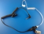 Schallschlauch Security Headset mit 3,5mm Klinkenstecker