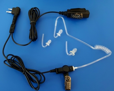 Wendelschlauch mit Mikrofon für Motorola