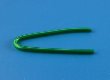 Schallschlauch gebogen 2,0 x 3,0 mm grün
