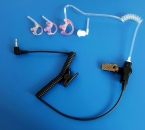 AntiAQUA Schallschlauch Funkgeräte Headset mit EARMOLD