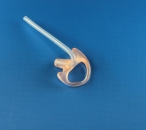 Earmold mit vorgebogenem Schallschlauch