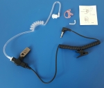 Schallschlauch Security Headset Ohrhörer 3,5 mm Klinkenstecker + Earmold