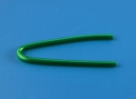 Schallschlauch gebogen 2,0 x 3,0 mm grün